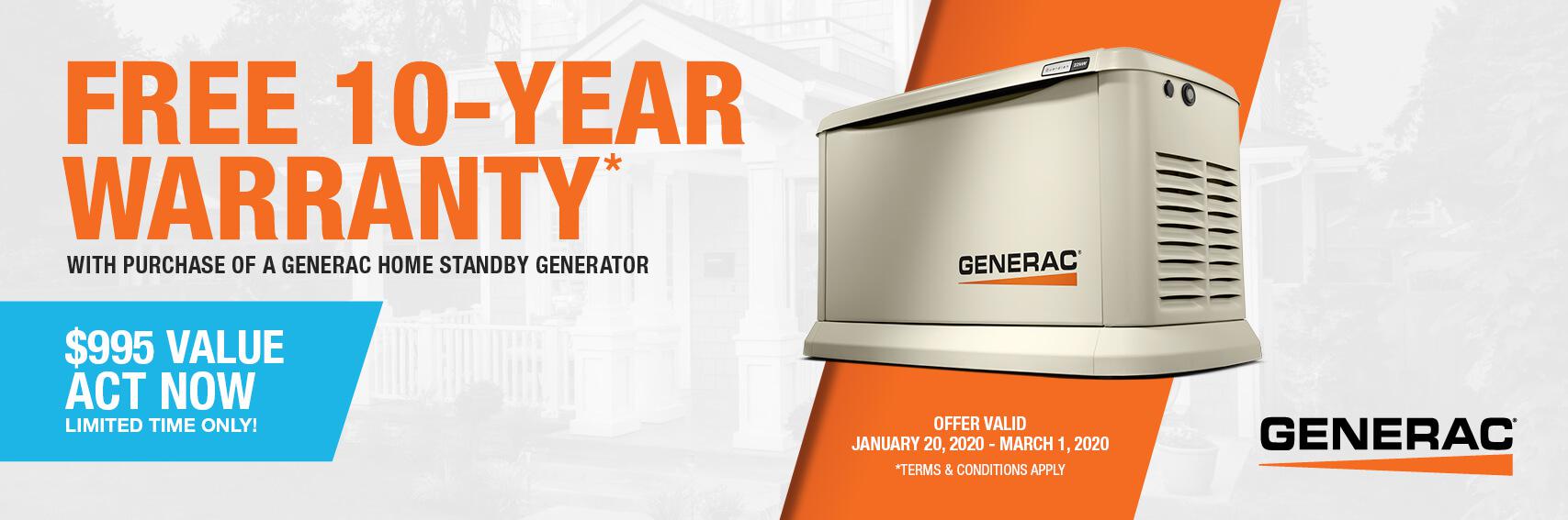 Homestandby Generator Deal | Warranty Offer | Generac Dealer | Fremont, IN